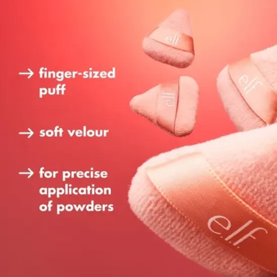 e.l.f. Halo Glow Pinkie Puffs - 3pc image {1}