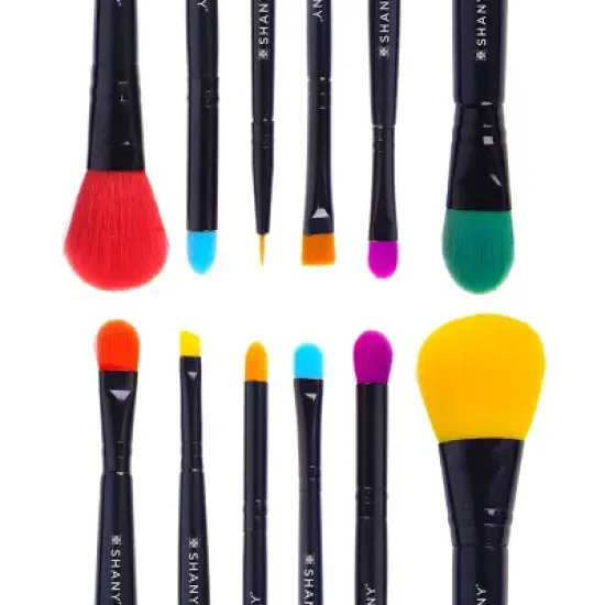 SHANY LUNA 6 PC Double Sided Travel Brush Set  - 6 pieces image {3}