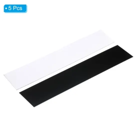Unique Bargains DIY Laser Printing Personalized Blank Engraving Name Plates 5 Pcs image {2}