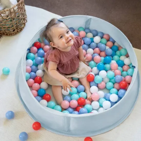 Babymoov Aquani Portable Playpen Kiddie Pool with Play Area image {6}