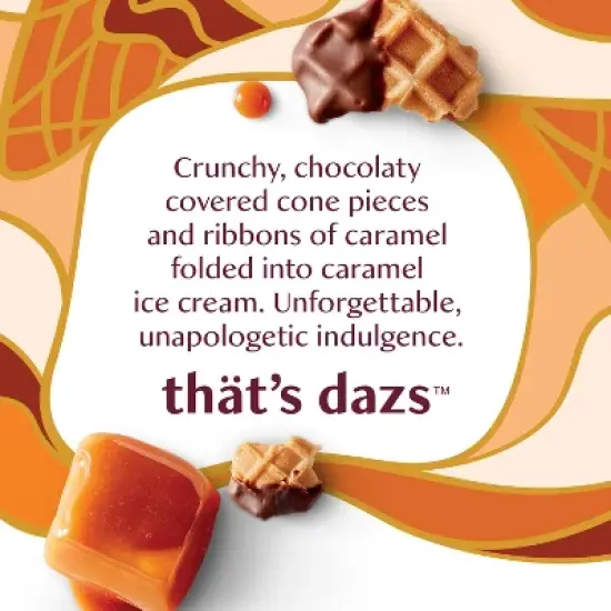 Haagen-Dazs Caramel Cone Ice Cream - 14oz image {12}