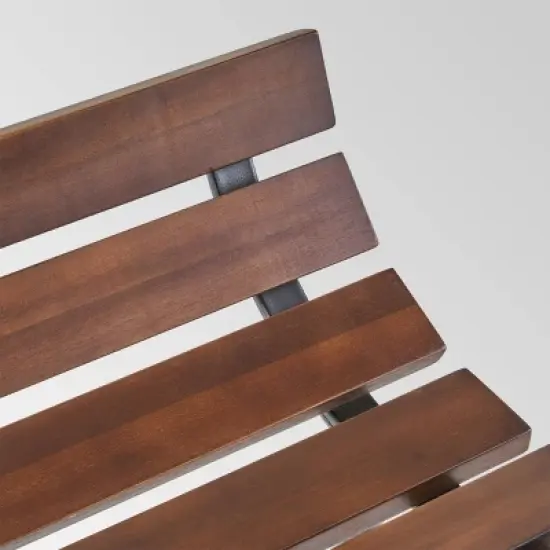 Set of 2 Pepperwood Wooden Barstool - Christopher Knight Home image {4}