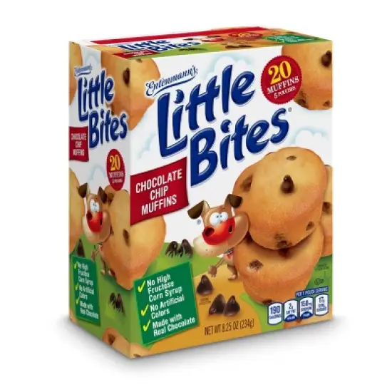 Entenmann's Little Bites Chocolate Chip Muffins - 8.25oz/5ct image {8}