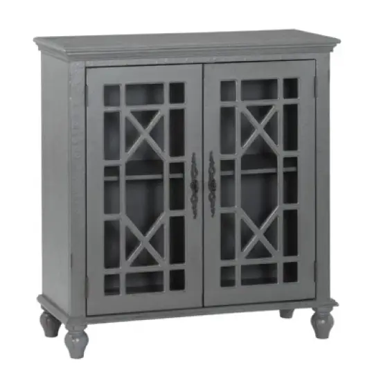 Eliza Wood Sideboard in Antique Gray - Lexicon image {3}