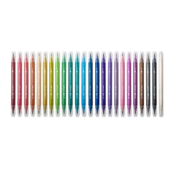 KINGART Twin-Tip&trade; Metallic Pens 24 Colors image {5}