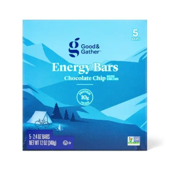 Energy Bar Chocolate Chip - 5ct - Good & Gather&trade; image {5}