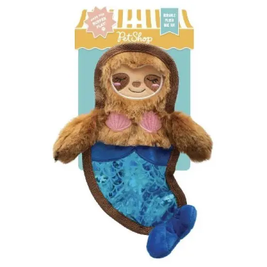 PetShop by Fringe Studio I'll Bring The Bubbles Durable Plush Dog Toy image {2}