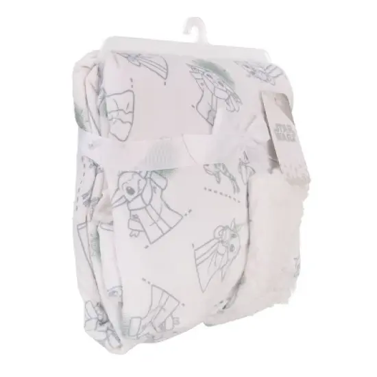 Disney Grogu Plush Baby Blanket image {4}