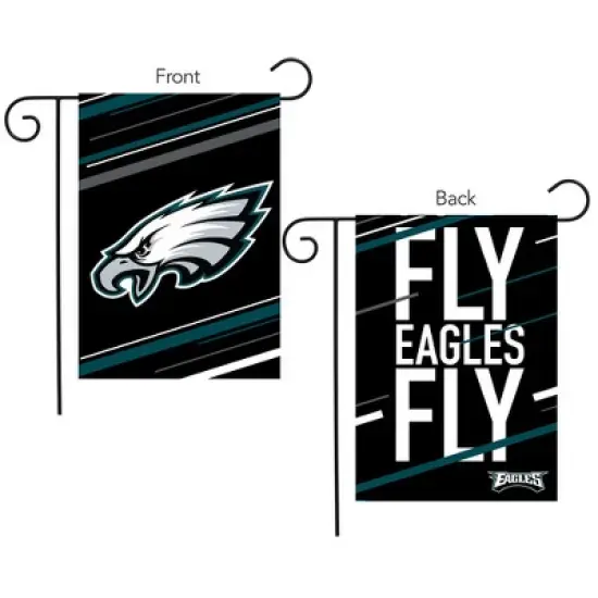 Briarwood Lane Philadelphia Eagles Slogan Garden Flag NFL License image {1}