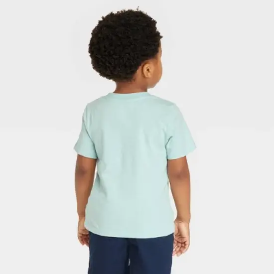 Toddler Boys' Bluey Printed Short Sleeve T-Shirt - Blue image {1}