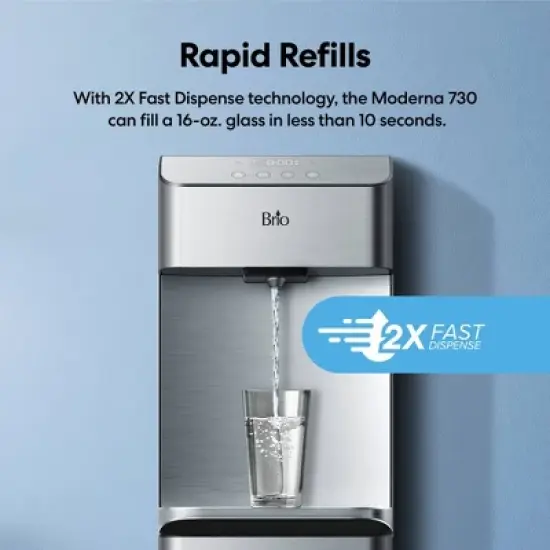 BRIO Moderna 730 Series 3-Stage Bottleless Water Cooler image {3}