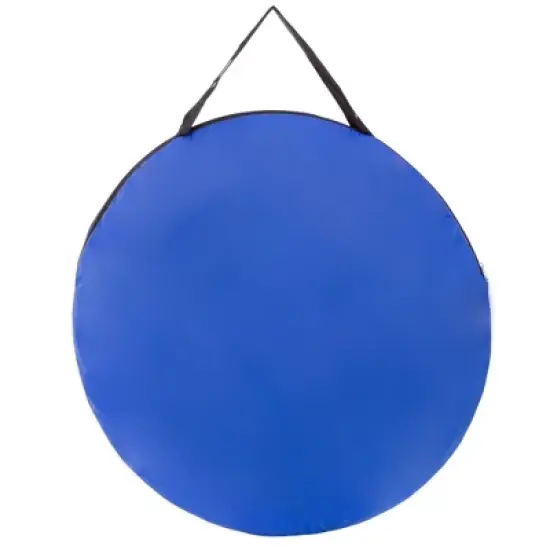 Leisure Sports 2-Person Water-Resistant Barrel Style Pop-Up Tent for Camping - With Rain Fly, Carry Bag, and Sunchaser - Blue image {2}