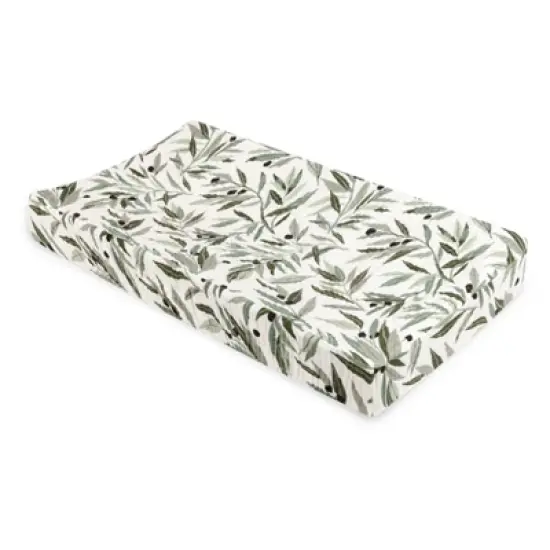 Babyletto Olive Branches Quilted Muslin Changing Pad Cover image {2}