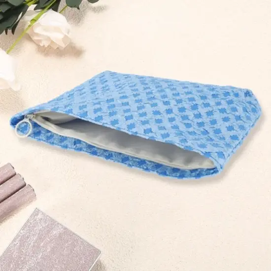 Unique Bargains Women's Embroidery Travel Makeup Bag 1 Pc image {1}