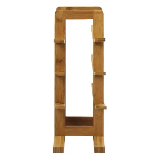 Oceanstar 12-Bottle Natural  Wine Rack image {3}
