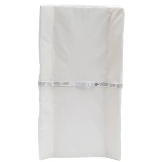 Serta Foam Contoured Changing Pad with Waterproof Cover - White image {2}
