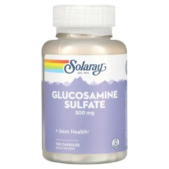 Solaray Glucosamine Sulfate, 500 mg, 120 Capsules image {4}