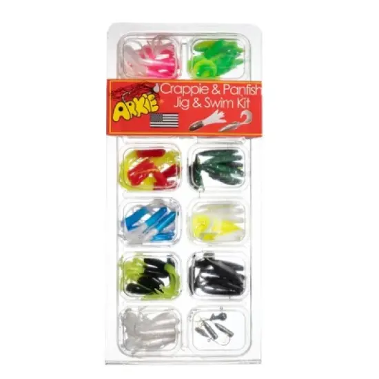 Arkie Lures Crappie & Panfish Jig Kit image {1}