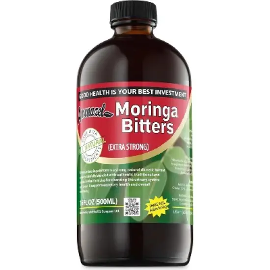 Amenazel Organic Moringa Bitters, 16 fl oz. image {1}