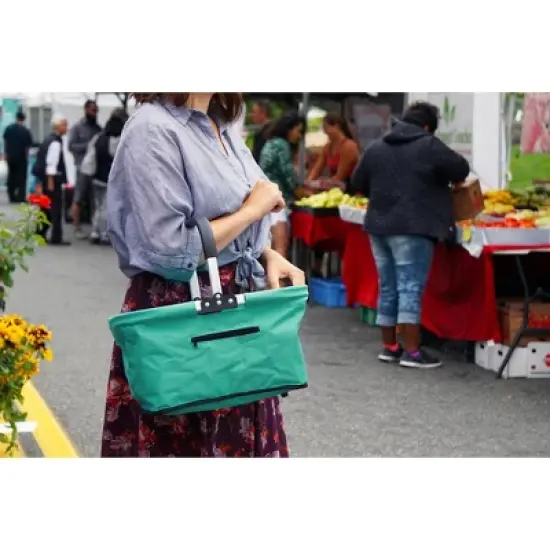 Rsvp Market Basket - Turq. image {7}