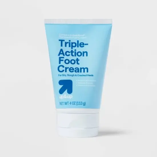 Triple Action Foot Cream - 4oz - up&up&trade; image {3}