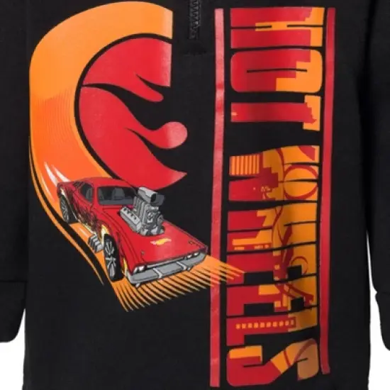 Hot Wheels Fleece Half Zip Hoodie Toddler  image {1}