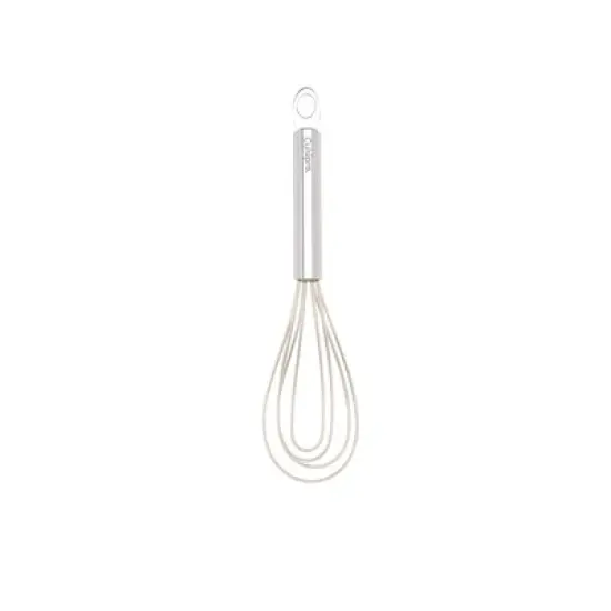 Cuisipro 8-Inch Silicone Flat Whisk, Frosted image {1}
