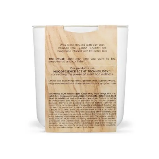 Being Frenshe Reset Candle - Desert Rose - 7oz image {1}