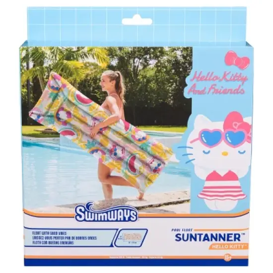 Swimways Hello Kitty Suntanner: Pool Lounger for 1 Person image {5}