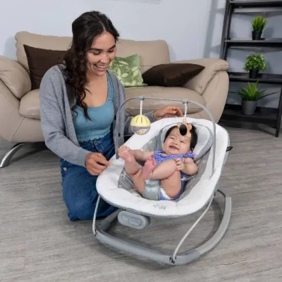 Smart Steps by Baby Trend My First Rocker Baby Bouncer - Diamond image {1}