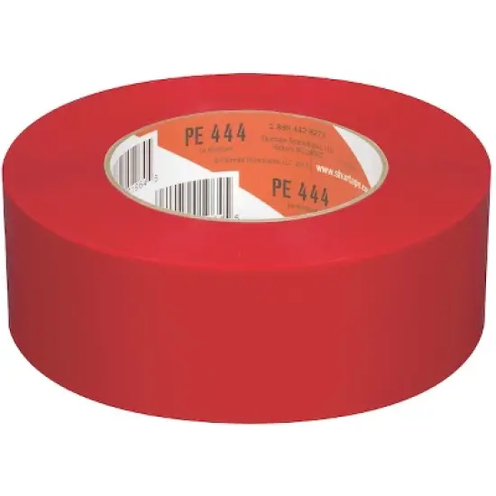 Shurtape  Painter's Tape,1 7/8inx60 yd,Red,7 mil PE 444 image {2}