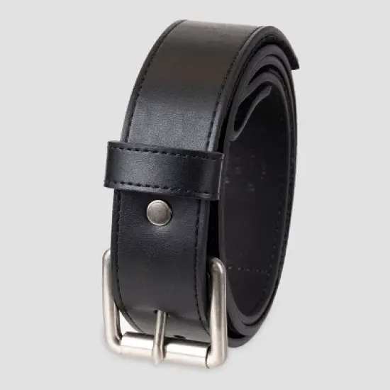 Men's Adjustable Sensory Friendly Adaptive Rivet and Roller Buckle Belt - Goodfellow & Co&trade; image {1}