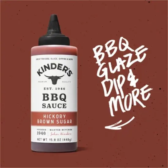 Kinder's Hickory Brown Sugar BBQ Sauce - 15.8oz image {4}