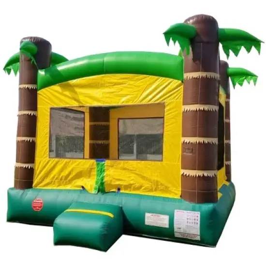 Pogo Bounce House Crossover Kids Inflatable Bounce House with Blower image {10}