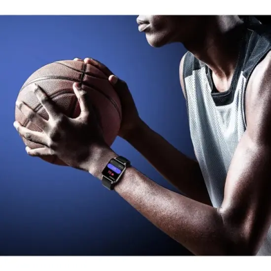 Letscom Smartwatch Health & Fitness Activity Tracker Hear Rate Monitor Large 1.52" Touch Screen Bluetooth IP68 Water Resistant For iOS & Android Z01 image {3}