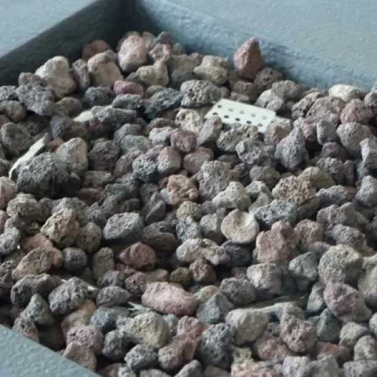 Carson Outdoor Stone Square Fire Pit - Gray - Christopher Knight Home image {8}