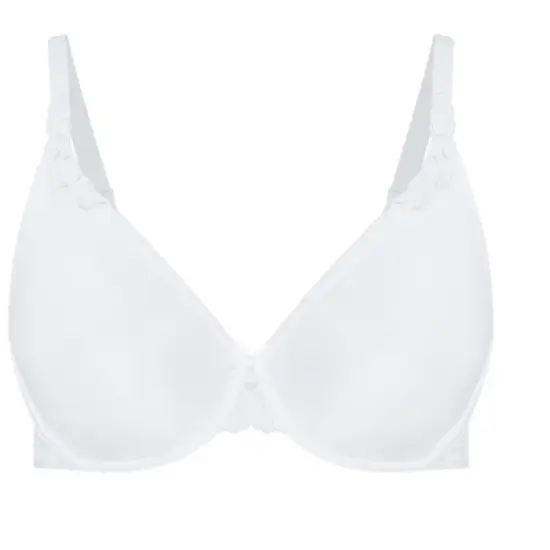 Women's Plus Size Minimizer Underwire Bra - white | AVENUE image {2}