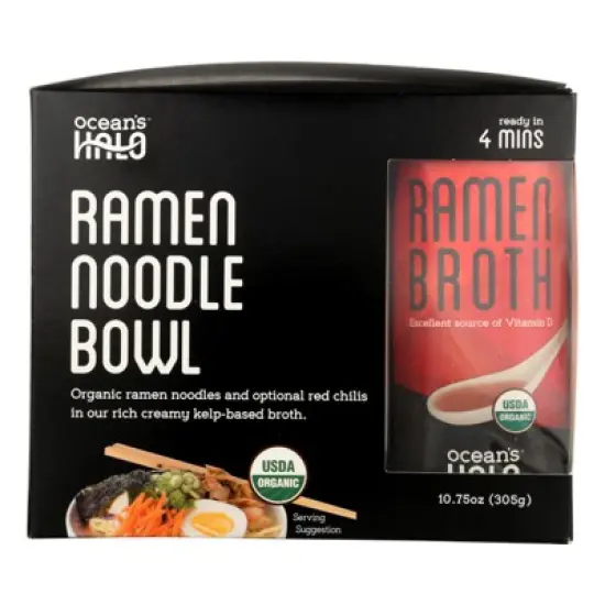 Ocean's Halo - Noodle Bowl - Ramen - Case of 6 - 10.75 oz image {2}