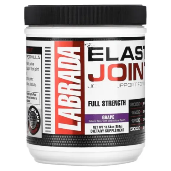 Labrada Nutrition ElastiJoint, Joint Support Formula, Grape Flavor, 13.54 oz (384 g) image {3}