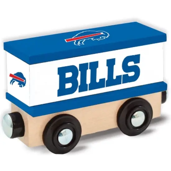 MasterPieces Wood Train Box Car - NFL Buffalo Bills image {1}