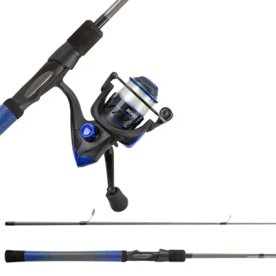 Leisure Sports Spinning Rod & Reel Fishing Combo Set - Blue image {2}