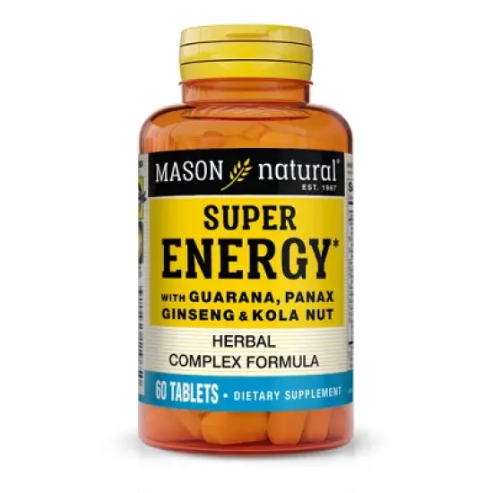 Mason Natural Super Energy with Guarana Multivitamin Tablets - 60ct image {5}