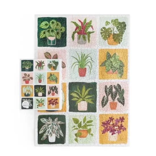 1canoe2 Houseplants Puzzle Jigsaw Puzzle - 1000pc image {6}