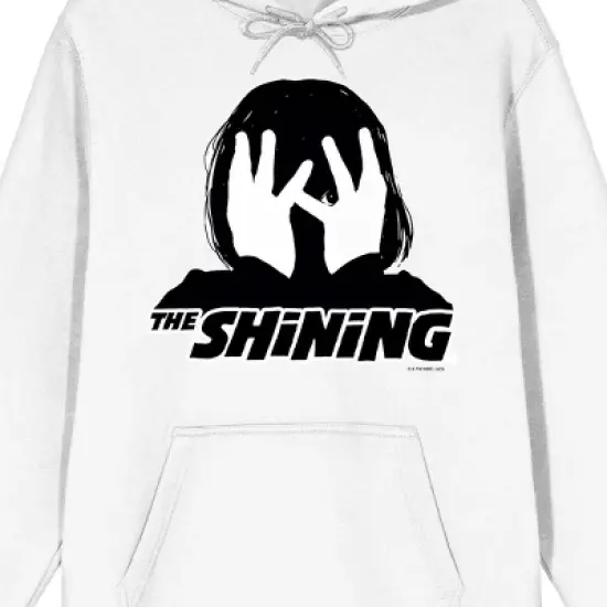 The Shining Danny With Logo Men's White Graphic Hoodie image {1}