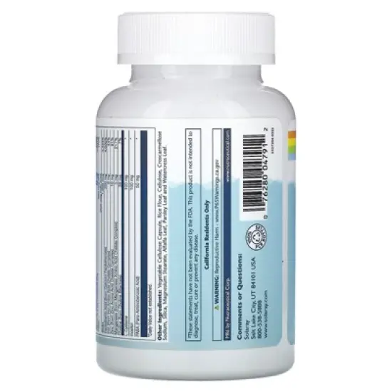 Solaray Hair Nutrients With L-Cysteine, 120 VegCaps image {2}