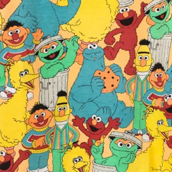 Sesame Street Oscar the Grouch Elmo Bert and Ernie Graphic T-Shirt and Shorts Outfit Set Infant to Little Kid image {5}