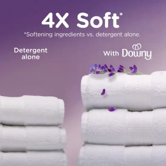 Downy Ultra Soft + Calm Lavender & Vanilla Beans Liquid Fabric Softener image {2}