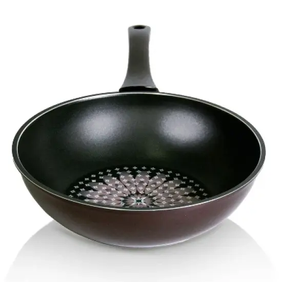 TECHEF Blooming Flower - 12" Nonstick Wok/Stir-Fry Pan image {6}