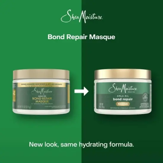 SheaMoisture Bond Repair Hair Masque - 11oz image {2}