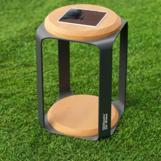 Moda Furnishings Solar Powered Integrated LED Outdoor Lantern image {10}